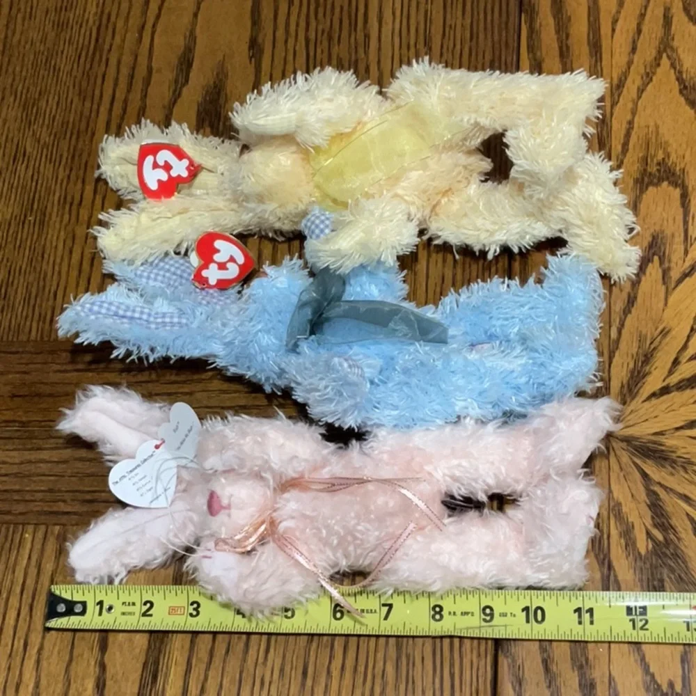 Cute Hutchins, Burrows & Blush Stuffed Animal Bunnies/Rabbits TyAttic Treasures